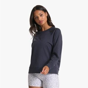 Vuori Long Sleeve Halo Crew Midnight Heather